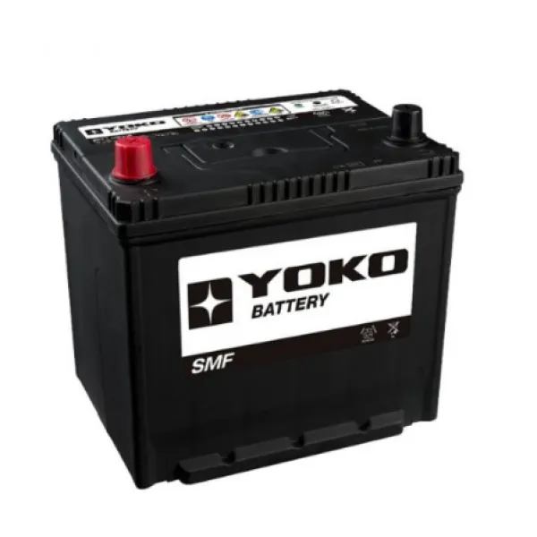 BATERÍA YOKO 65AH 550CCA POSITIVO LADO IZQUIERDO (+ -)